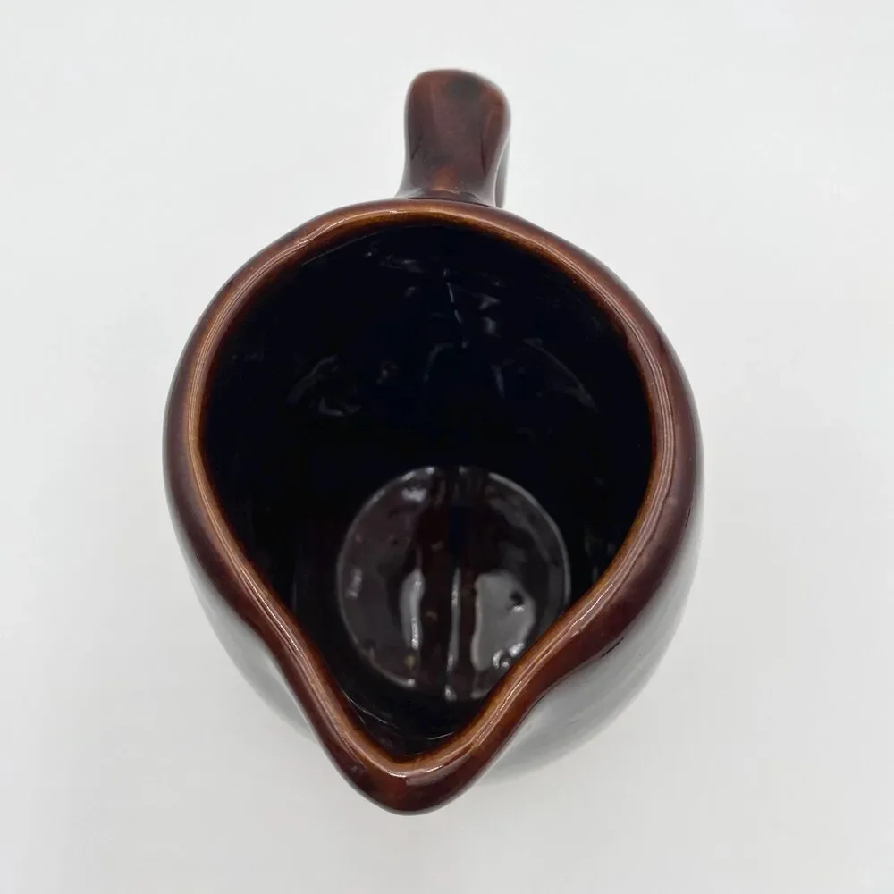 Zanesville Brown & Tan Stoneware Pitcher Rustic Table Setting